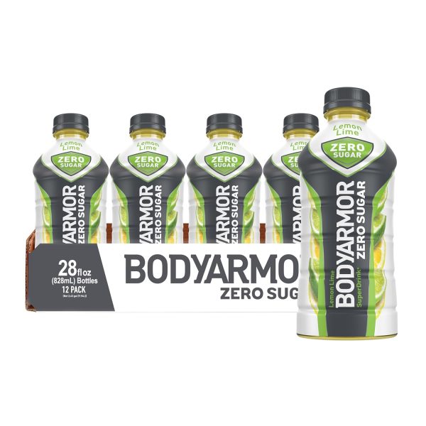 BODYARMOR ZERO Sugar Lemon Lime.