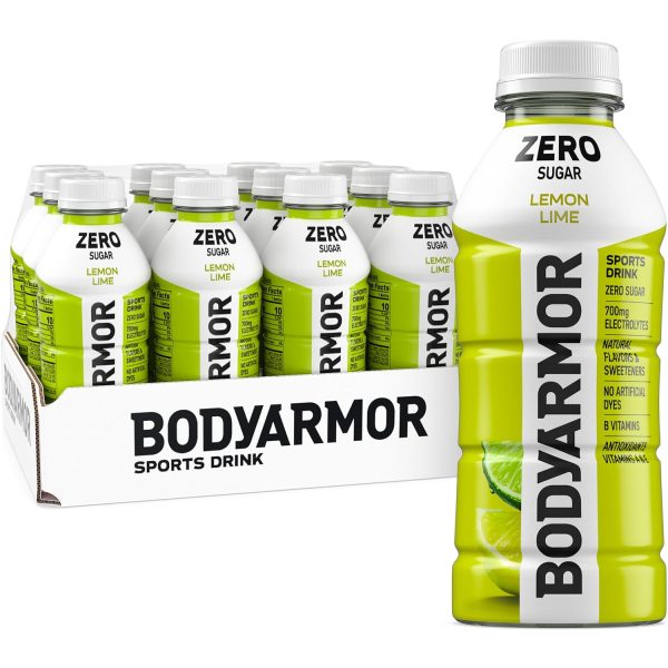 BODYARMOR ZERO Sugar Lemon Lime.