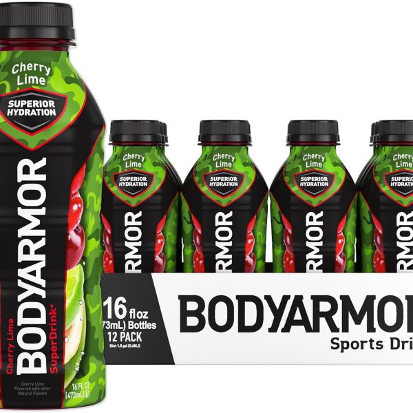 BODYARMOR Sports Drink Sports Beverage. Cherry Lime.