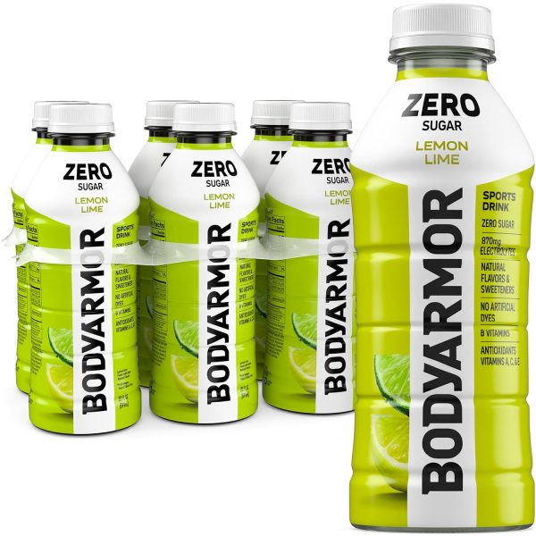 BODYARMOR ZERO Sugar Lemon Lime.