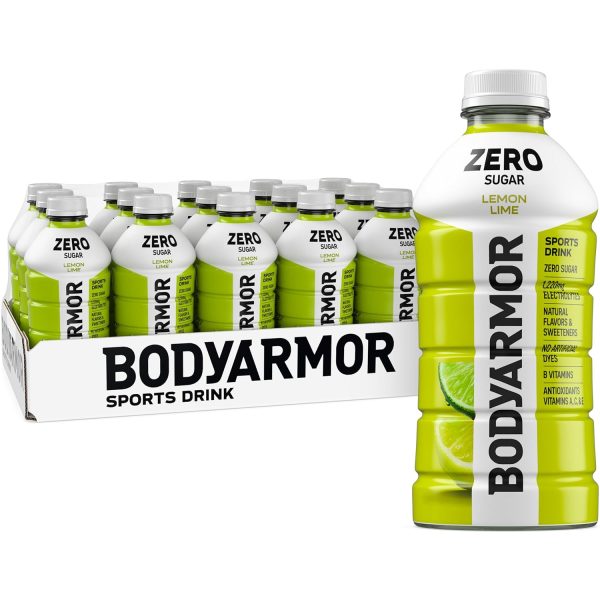 BODYARMOR ZERO Sugar Lemon Lime.