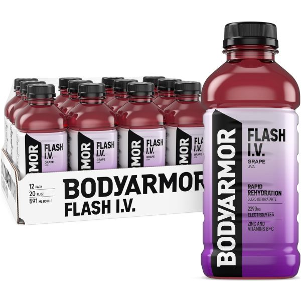 BODYARMOR Flash I.V. Electrolyte Beverage.