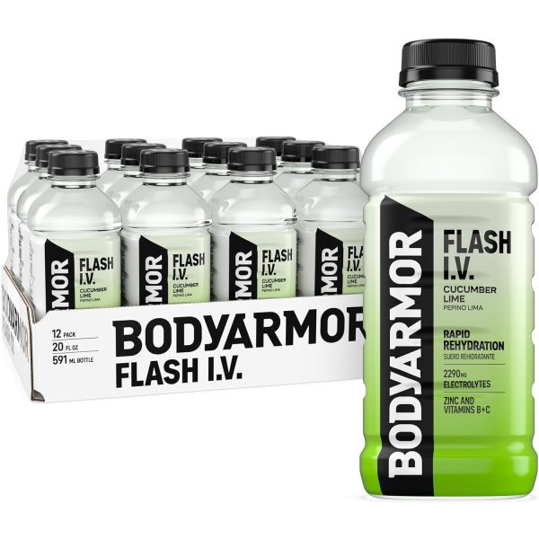 BODYARMOR Flash I.V. Electrolyte Beverage.