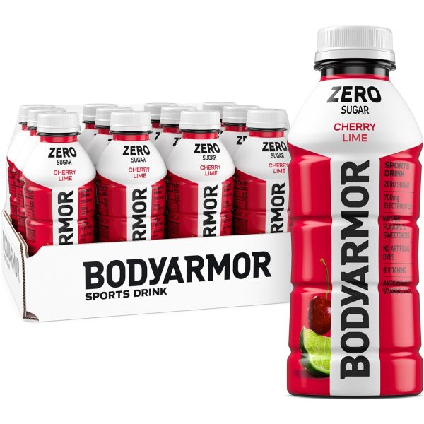 BODYARMOR ZERO Sugar Cherry Lime.